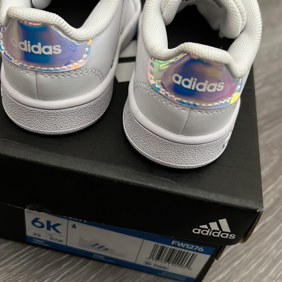 Adidas [New] in box. Unicorn reflective colors. - Picture 3 of 4